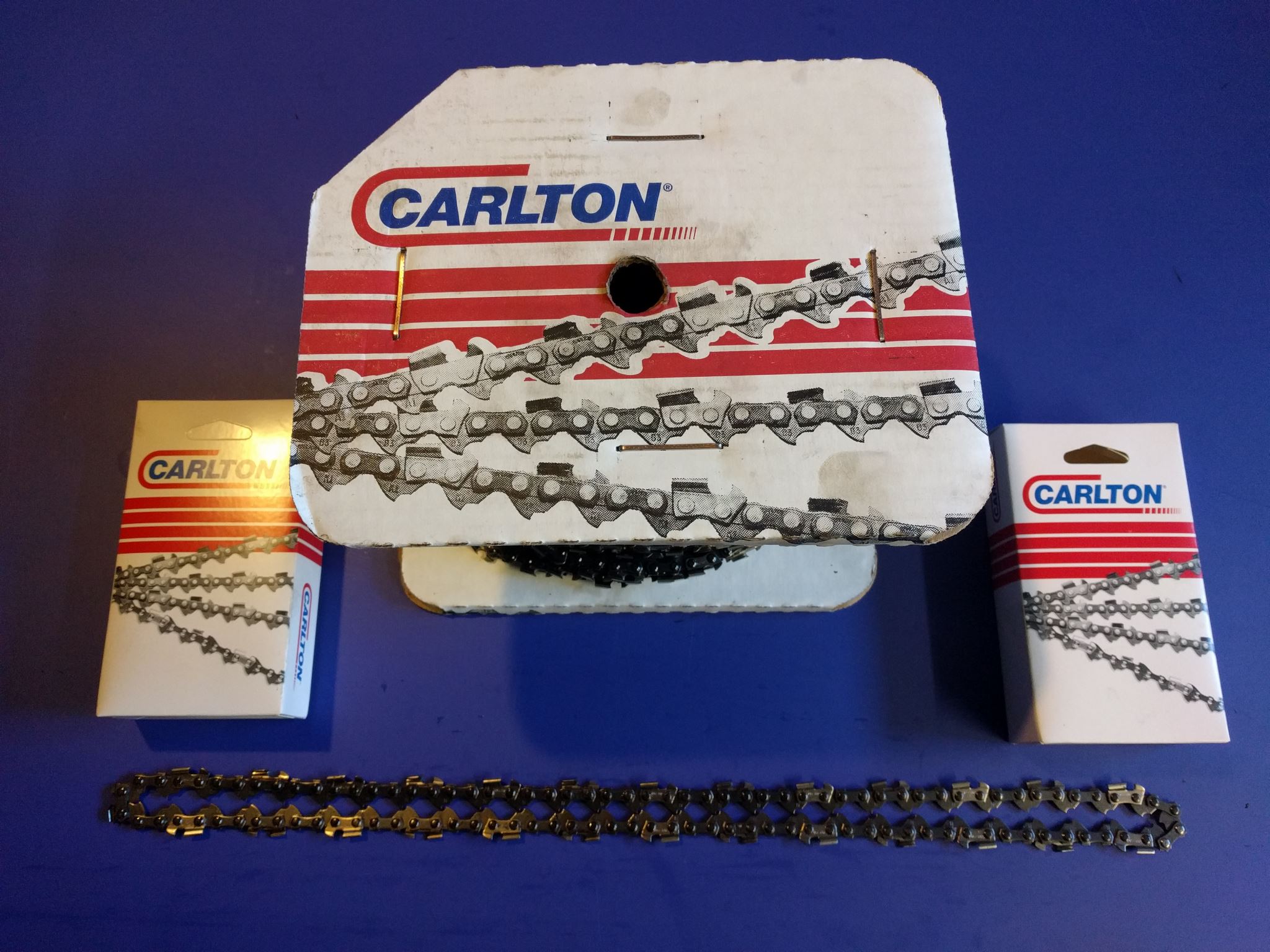 CARLTON 16 inch Chain, STHIL 017, MS180 etc.. 3/8 L/P, 043, 55 Drive