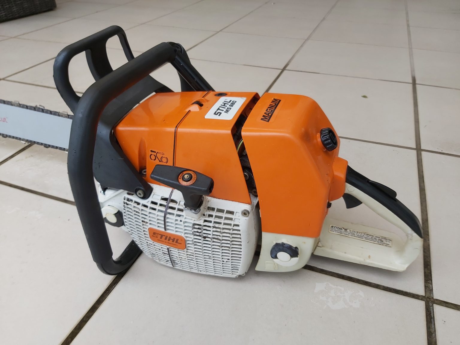 STIHL MS880 With 42 Inch Bar BIG Powerful Saw With BIG BAR Chisel 