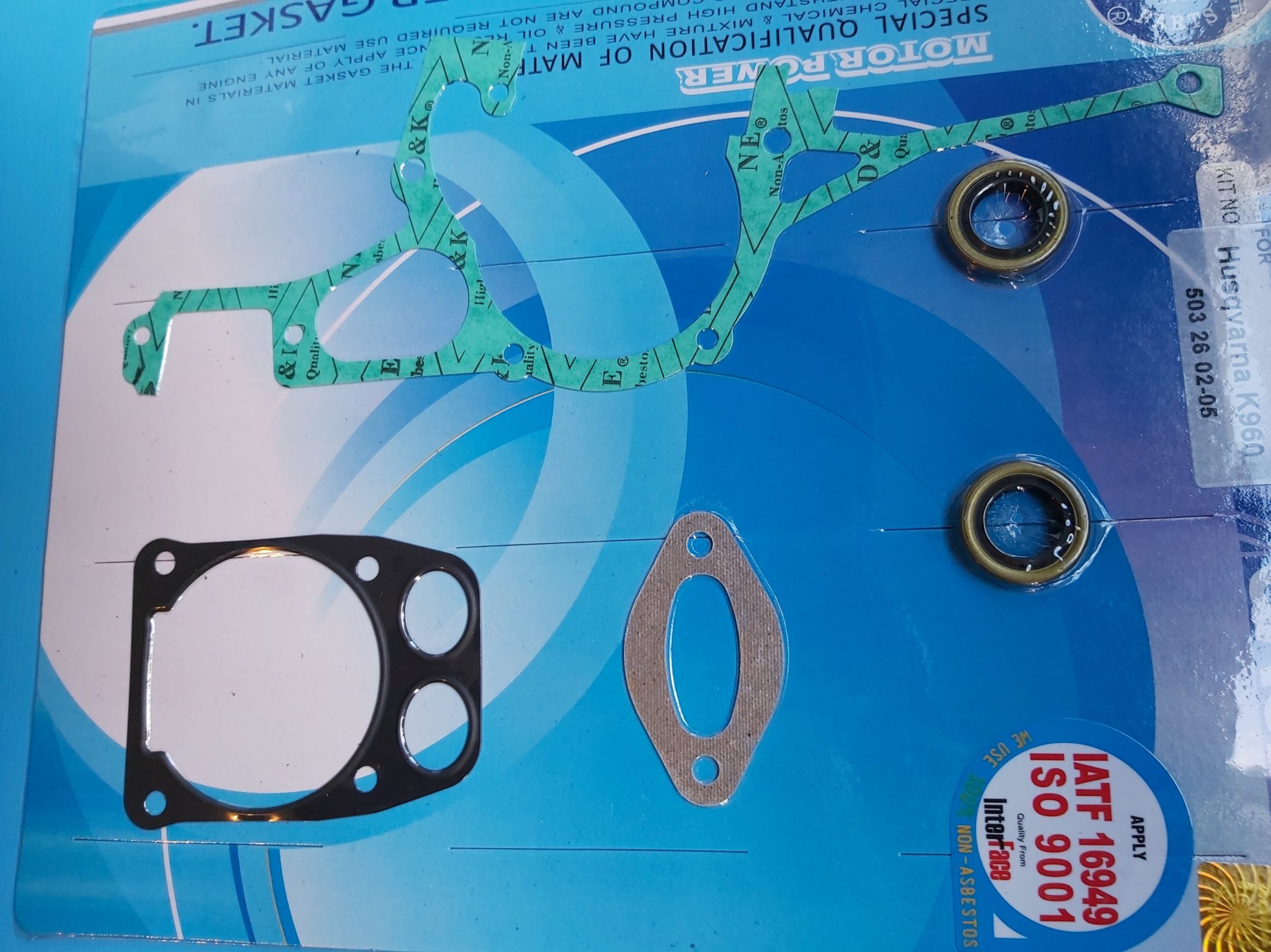 Husqvarna K960 Gasket Set with Engine Seals Chainsaw Parts World